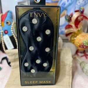Envy Sleep Mask with Rhinestone Accents